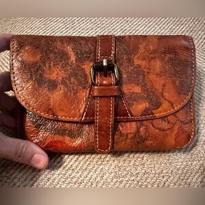 Patricia Nash Tan Leather Wallet